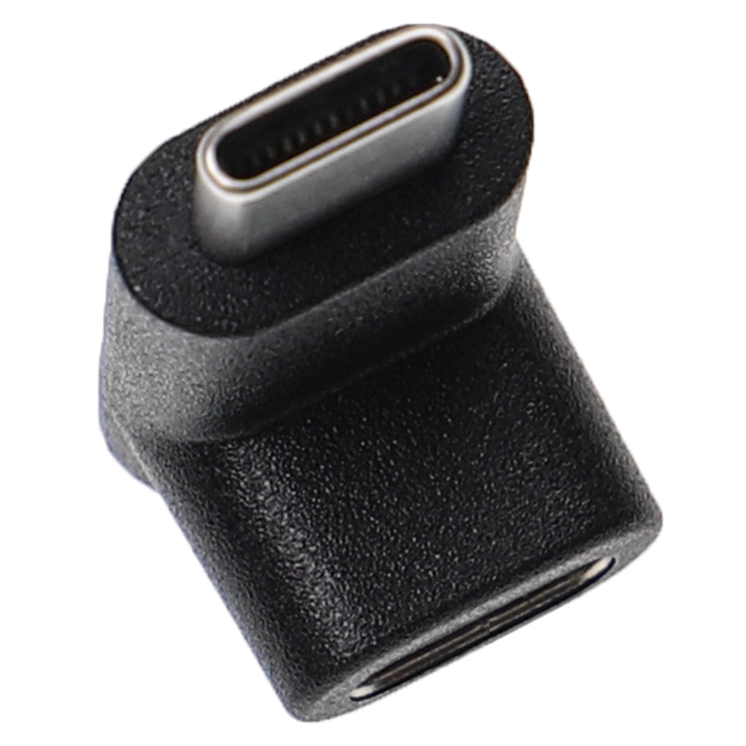 USB-C Winkeladapter 90° abgewinkelt - Stecker auf Buchse Adapter